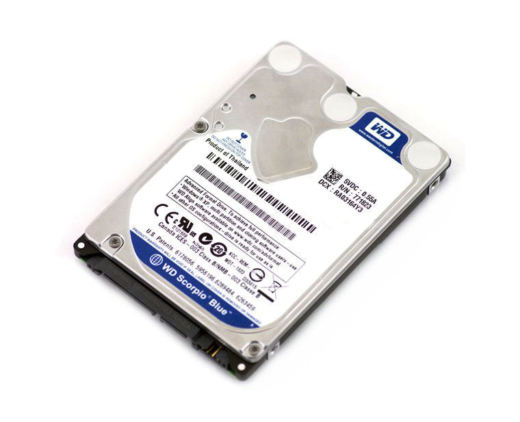 Western Digital 250GB 5400 RPM 8MB Cache Scorpio Blue 2.5 SATA 1.5Gb/s  Notebook Hard Drive - WD2500BEVT